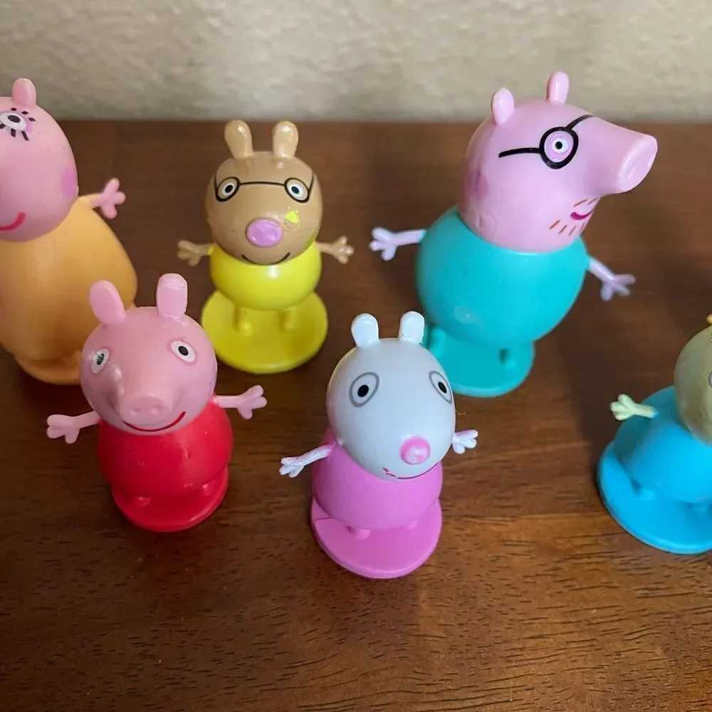 Peppa Pig Vintage 2003 Figures Cake Toppers